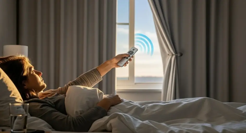 Abre y cierra tus cortinas sin moverte de tu sofá: el truco casero de 22$ que te cambiará la vida