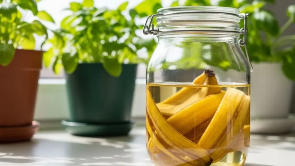 Cascara de banana y vinagre: el secreto para plantas más sanas y fuertes