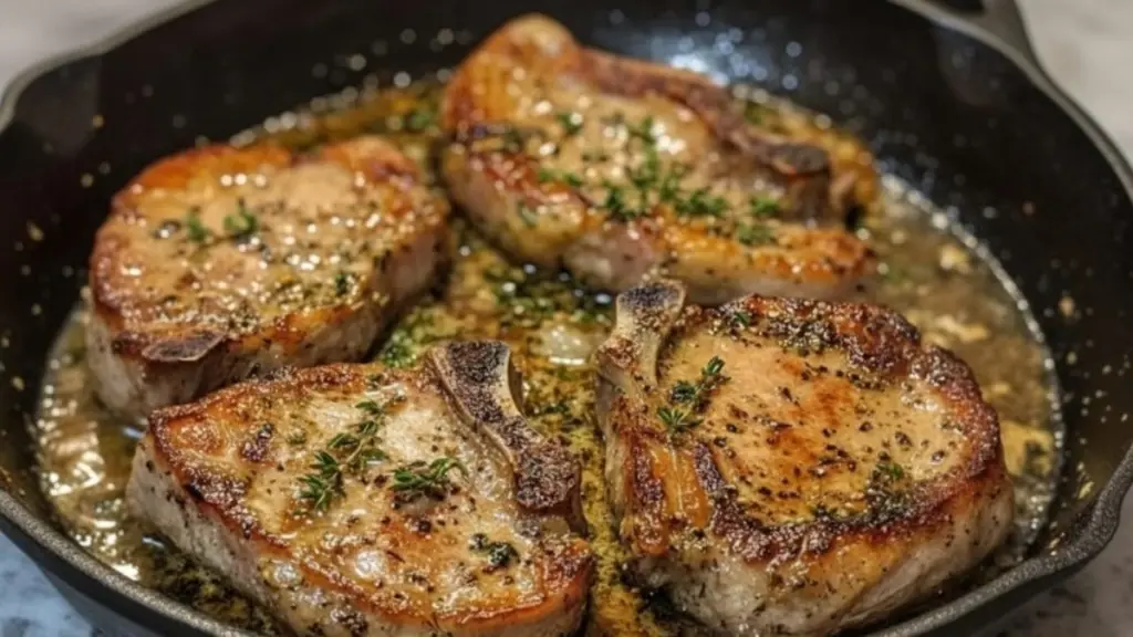 El secreto del carnicero para chuletas de cerdo jugosas por dentro y crujientes por fuera