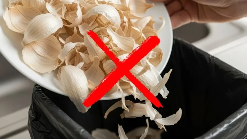 No tires las cáscaras de ajo: 5 usos secretos que revitalizarán tu hogar