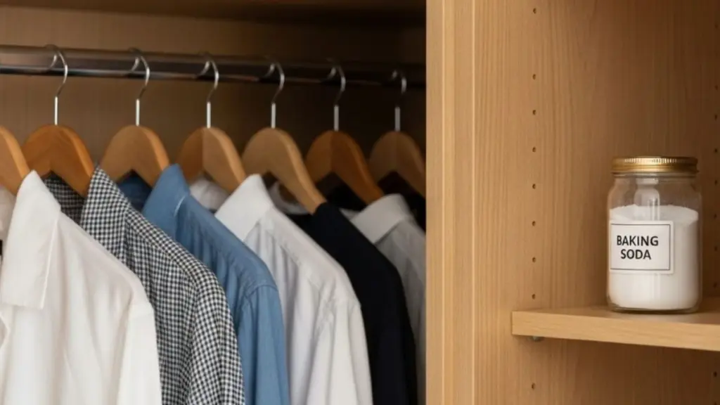 Adiós a los malos olores: el truco del bicarbonato que tu armario agradecerá