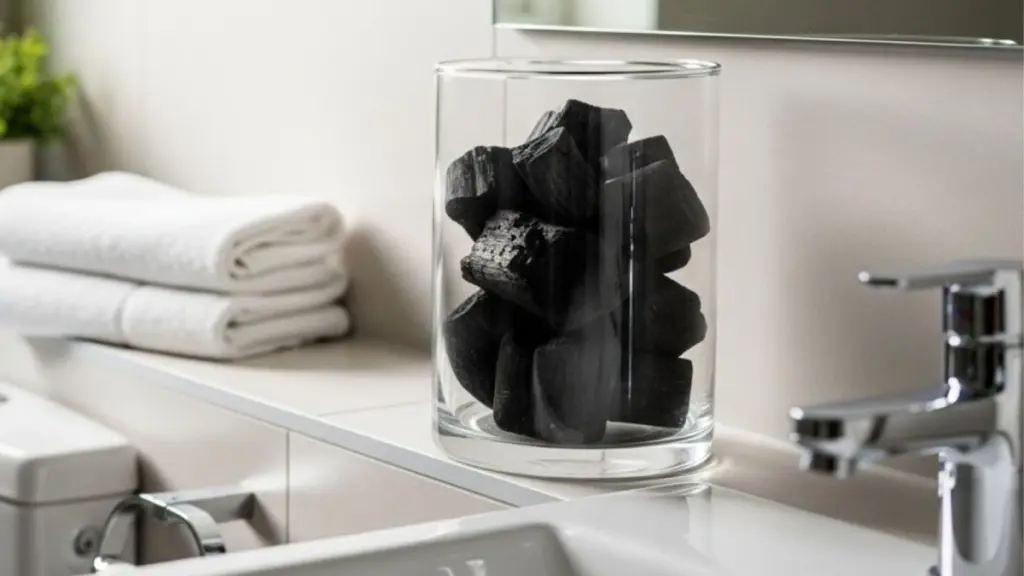 El secreto del baño perfecto: el trozo de carbón que elimina olores y humedad