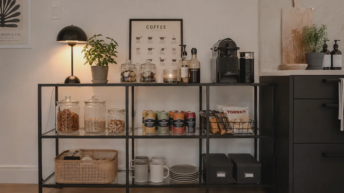 Ideas para la estantería VITTSJÖ: así de elegante puedes decorar este mueble aparentemente sencillo
