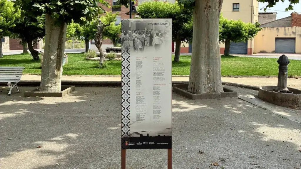 El Pla d’Urgell estrena una ruta literaria para reivindicar el legado de Joan Benet i Petit