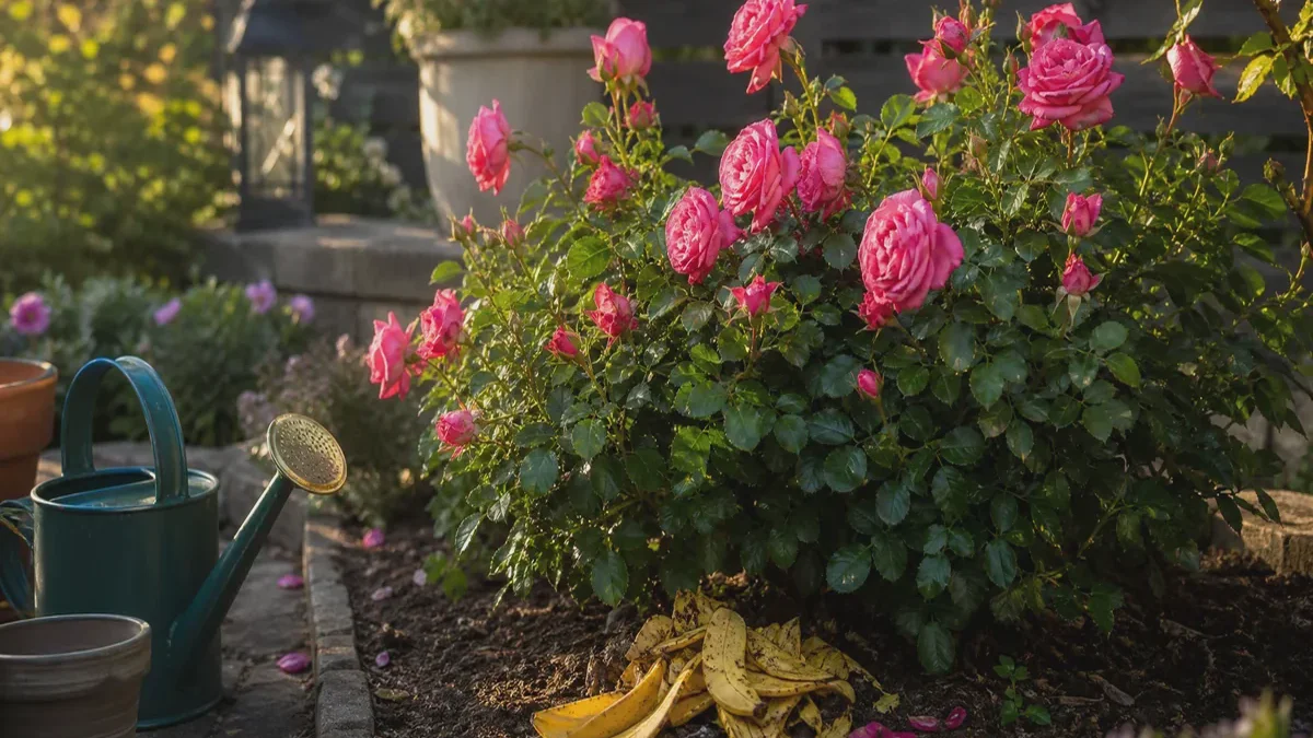 Abonar las rosas tras la poda de verano: cómo lograr la segunda floración con remedios caseros