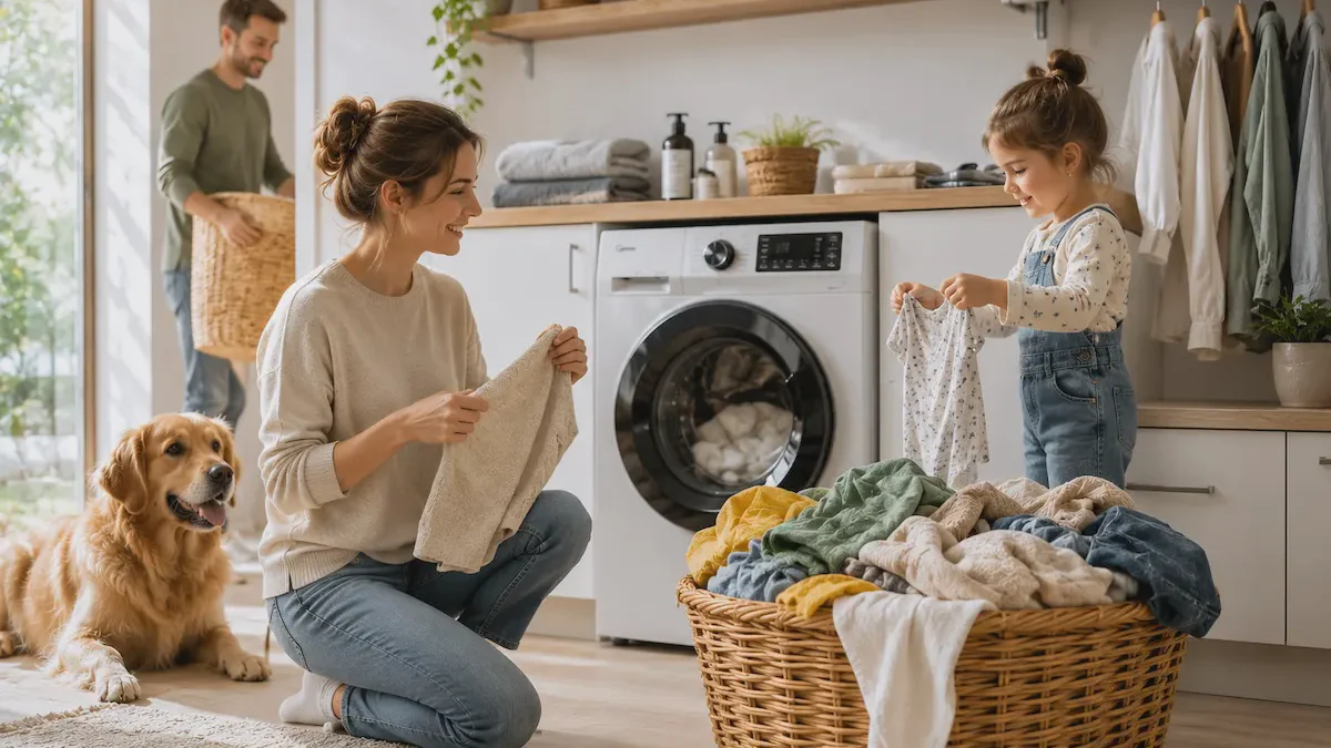 Lavadoras modernas en el día a día familiar: ¡las funciones que marcan la diferencia!